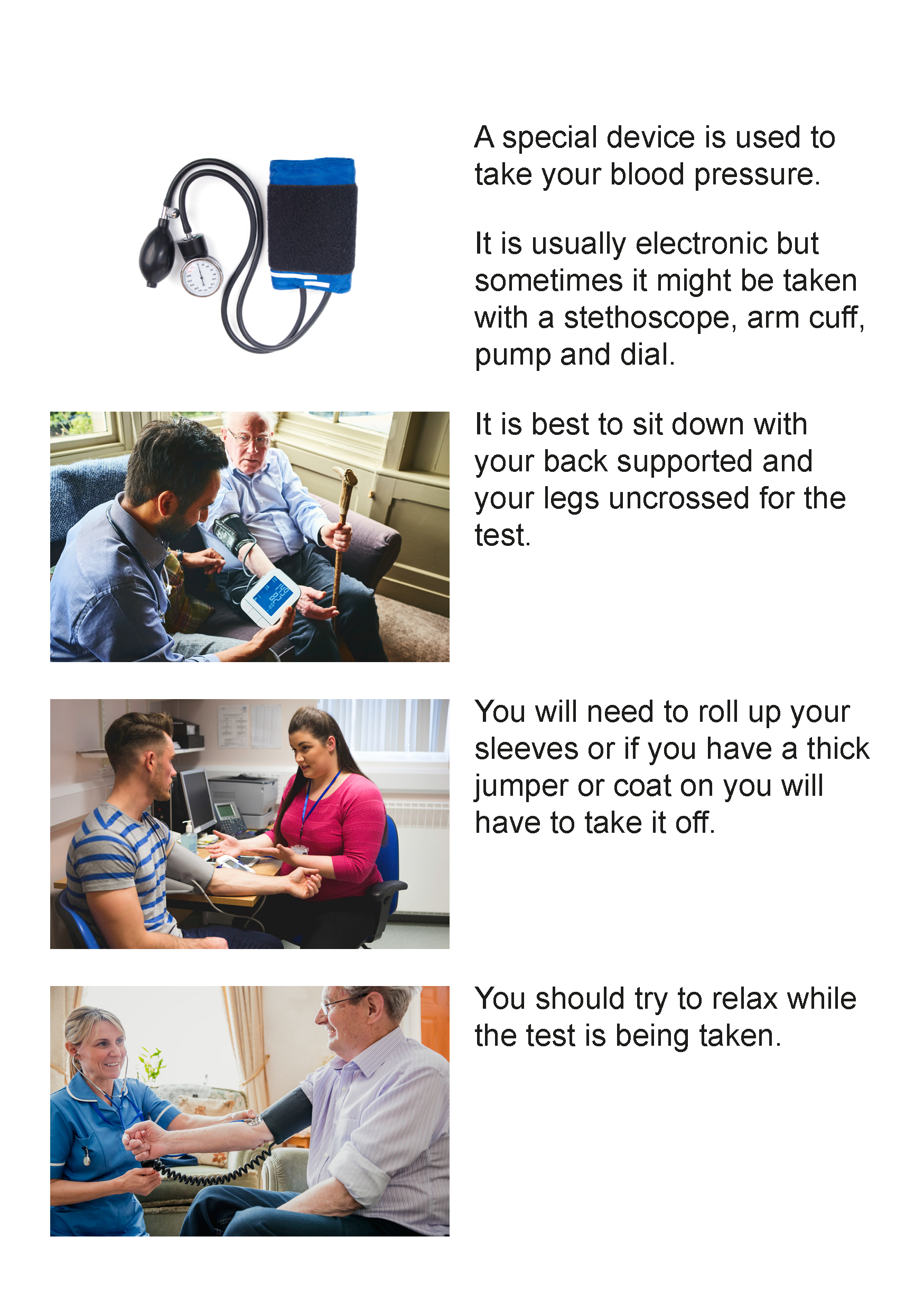 Keep an eye on your blood pressure Talking Media Accessibility for