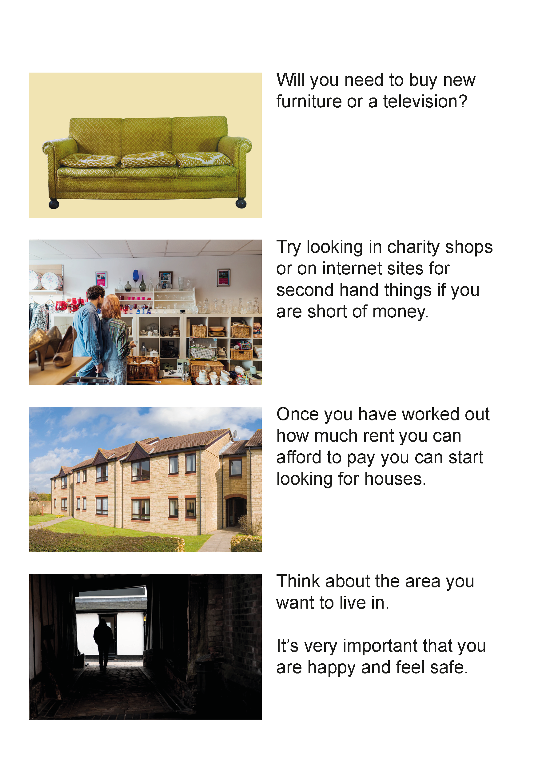 Finding somewhere to live An easy read guide Talking Media