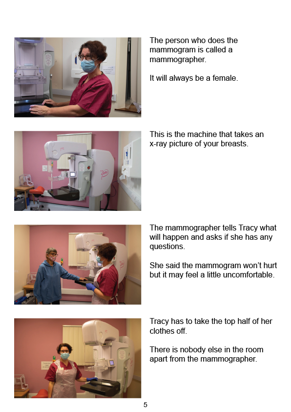 Going for a Breast Screening Talking Media Accessibility for All